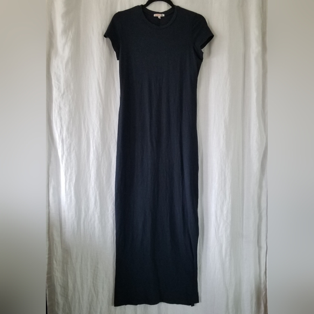 Sundry | Short Sleeve Maxi w/ Slits